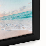 Extra large black wall art featuring a textured, colorful abstract design on a framed canvas, ideal for living room decor.