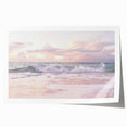 Extra large rolled canvas featuring a floral design in soft pastel shades, suitable for art wall dining room or bathroom.