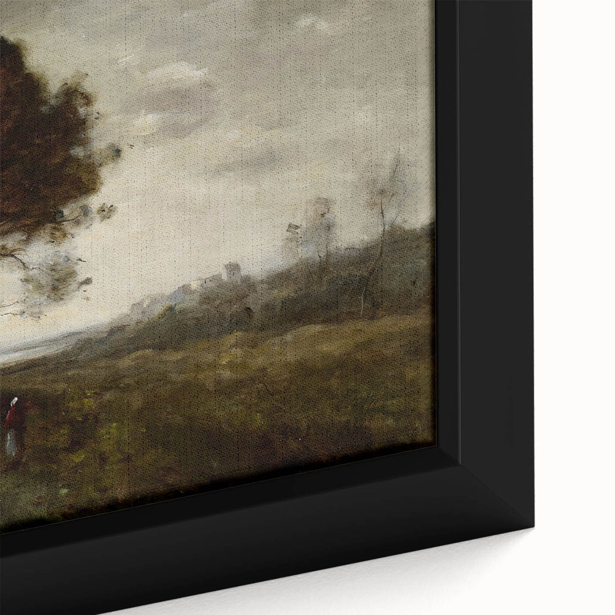 Romanticism Art - A Torrent at Romagnes by Jean-Baptiste-Camille Corot