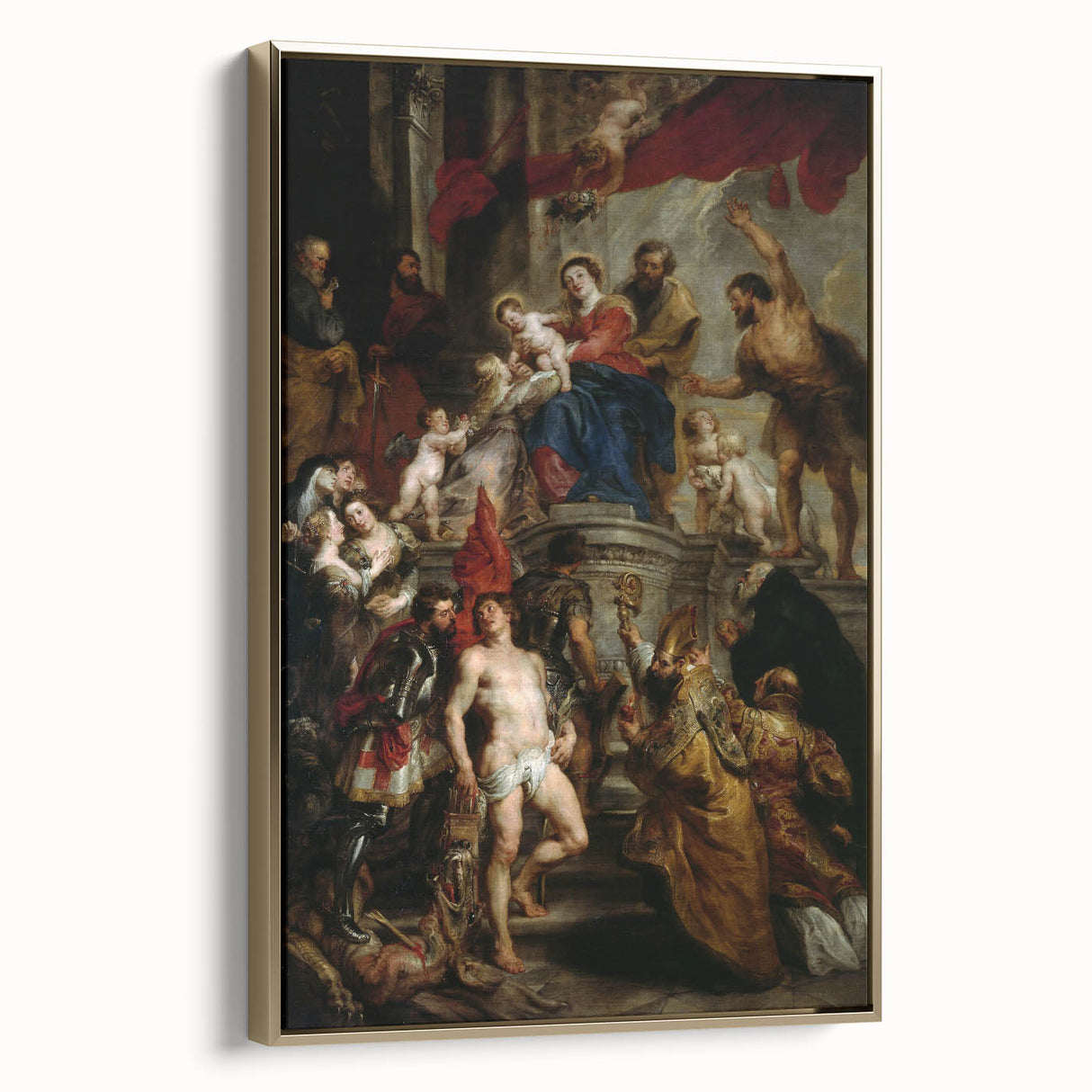 Baroque Art Print – Timeless Rococo Décor for Classic Home Walls