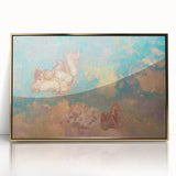 Chariot of Apollo Modern Wall Art - Ethereal Contemporary Decor Accent