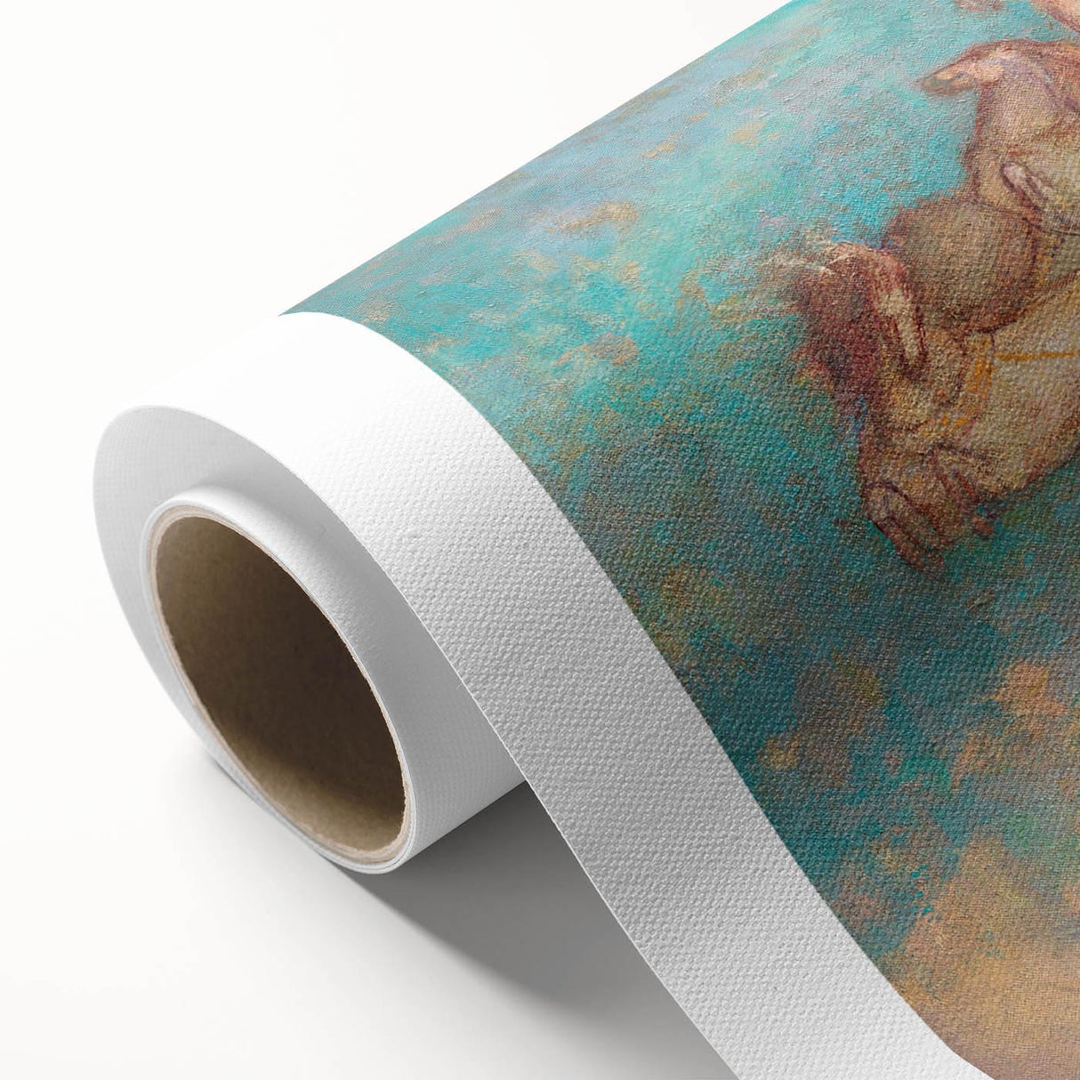 Chariot of Apollo Modern Wall Art - Ethereal Contemporary Decor Accent