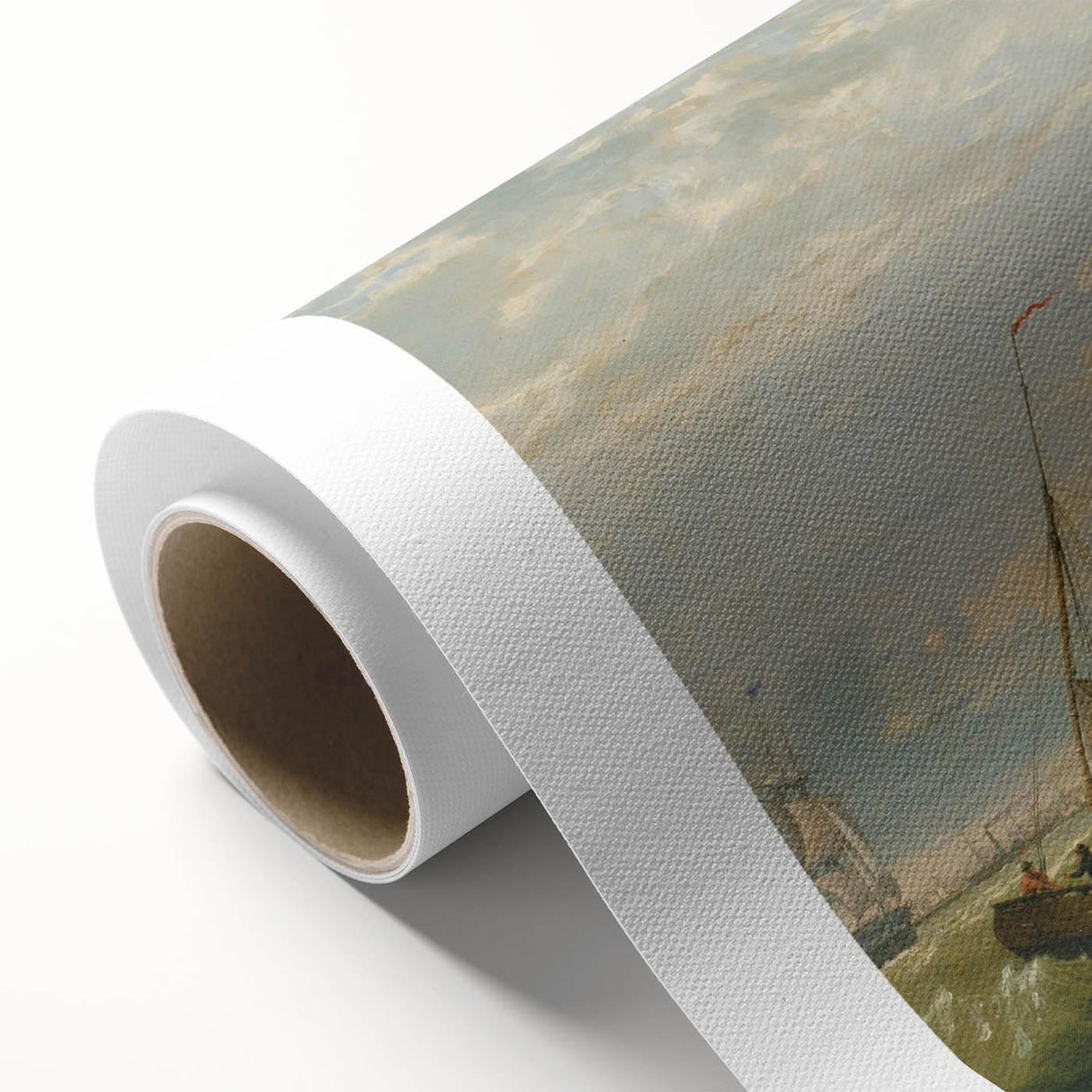 Golden State Ship Realism Art Print - Fitz Henry Lane Nautical Canvas Art