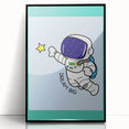 STEM Learning Wall Art - Dream Big Space Astronaut Print