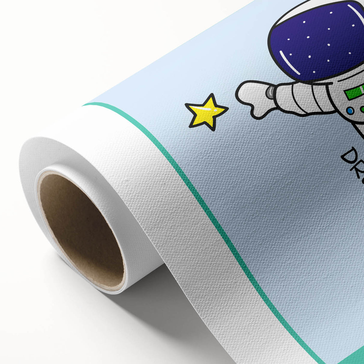 STEM Learning Wall Art - Dream Big Space Astronaut Print