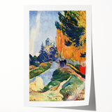 Paul Gauguin’s Les Alyscamps - Vibrant Impressionist Wall Art Print