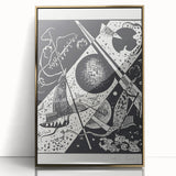 Wassily Kandinsky’s Kleine Welten VI - Abstract Monochrome Wall Art