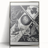 Wassily Kandinsky’s Kleine Welten VI - Abstract Monochrome Wall Art