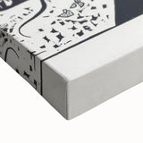 Wassily Kandinsky’s Kleine Welten VI - Abstract Monochrome Wall Art