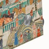 Modern Wall Art: Charming Central Park Scene with Vibrant City Life