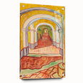 Van Gogh’s Corridor in the Asylum - Vibrant Modern Wall Art Print