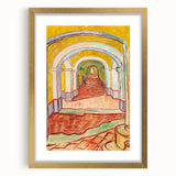 Van Gogh’s Corridor in the Asylum - Vibrant Modern Wall Art Print