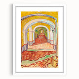 Van Gogh’s Corridor in the Asylum - Vibrant Modern Wall Art Print