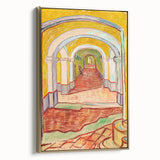 Van Gogh’s Corridor in the Asylum - Vibrant Modern Wall Art Print