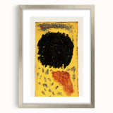 Paul Klee’s Black, Still in Place - Abstract Modern Wall Art Print