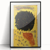 Paul Klee’s Black, Still in Place - Abstract Modern Wall Art Print