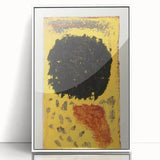 Paul Klee’s Black, Still in Place - Abstract Modern Wall Art Print
