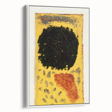 Paul Klee’s Black, Still in Place - Abstract Modern Wall Art Print