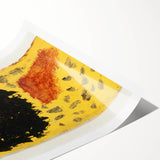 Paul Klee’s Black, Still in Place - Abstract Modern Wall Art Print