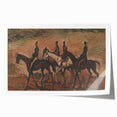 Expressionism Wall Art - Horse Patrol by Cyprián Majerník