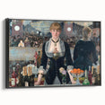 Impressionist Wall Art - A Bar at the Folies-Bergère by Manet Print
