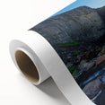 Stunning rolled canvas print showcasing a vibrant landscape of canyons with rich colors and intricate details, perfect for enhancing any room's decor.