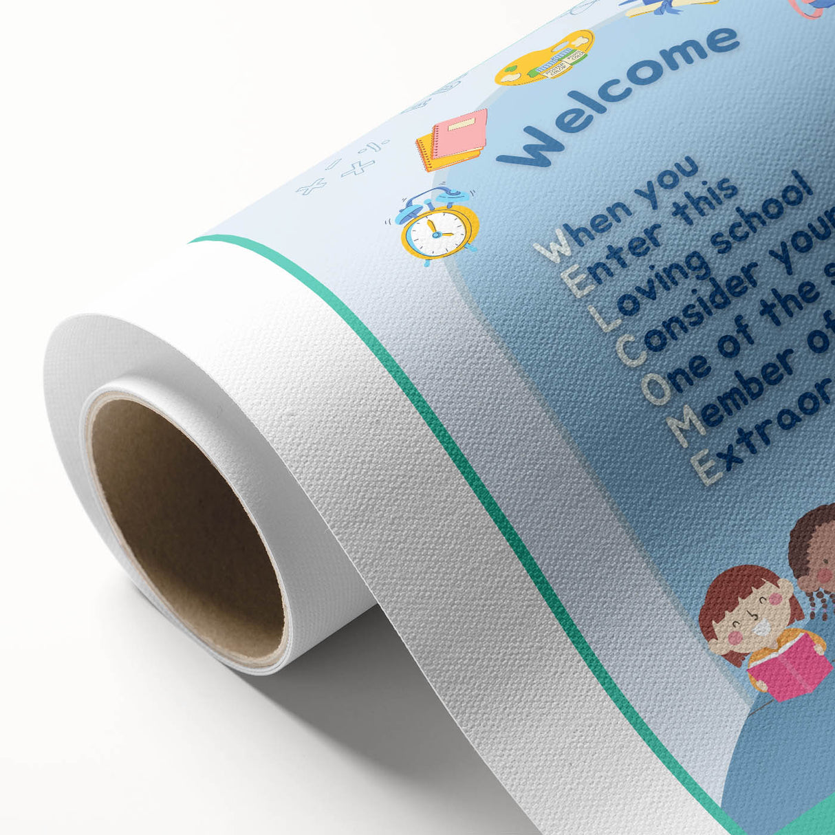Classroom Educational Posters - Welcome to School Print