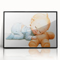 Sleeping Baby Nursery Wall Art - Kids Room Prints & Baby Decor