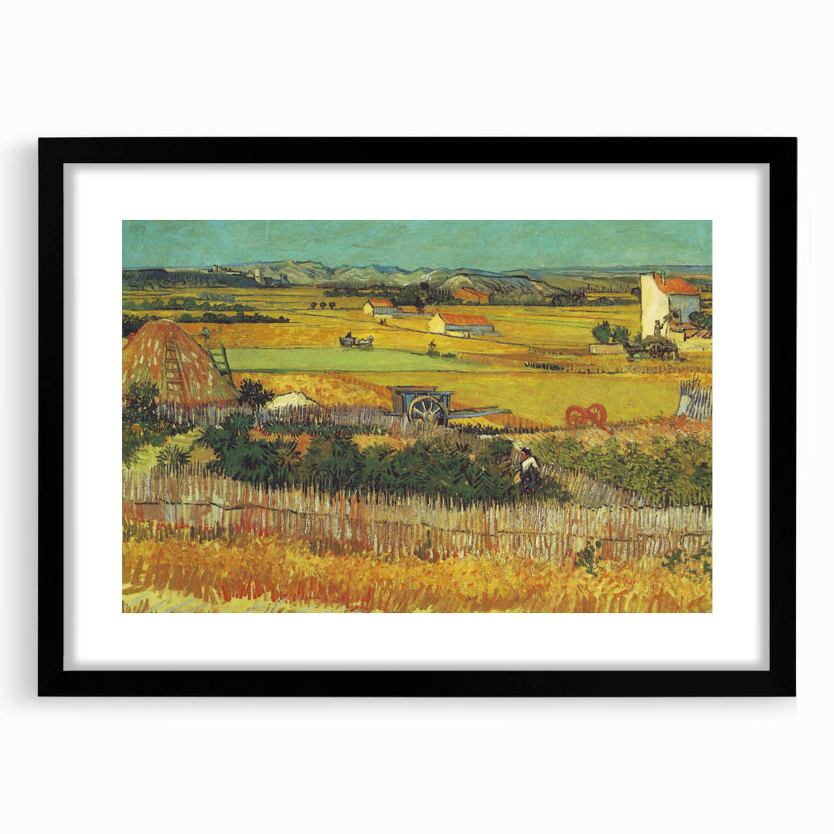 Extra large framed abstract art print featuring textured, colorful swirls on canvas, ideal for living room decor.