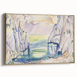 Modern Cove Art - Contemporary Abstract Seascape Wall Decor