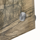 Modern Farm Landscape - Contemporary Minimalist Wall Art