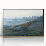 Modern Landscape Art - Abstract Scenic Wall Decor for Homes
