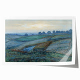 Modern Landscape Art - Abstract Scenic Wall Decor for Homes