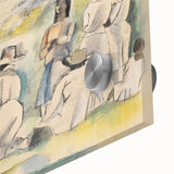 Modern Figurative Art - Abstract Group Scene Wall Decor