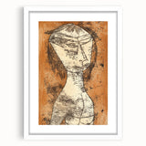 Modern Wall Art - Abstract Inner Light Portrait in Contemporary Style