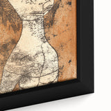 Modern Wall Art - Abstract Inner Light Portrait in Contemporary Style