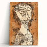 Modern Wall Art - Abstract Inner Light Portrait in Contemporary Style