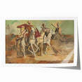 Expressionist Horse Riders Painting | Modern Abstract Expressionism