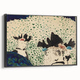 Four Ladies with Fancy Hats Wall Art - Unique Modern Decor for Art Lovers