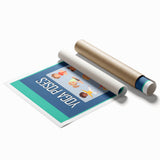 Classroom Educational Posters - Kids Yoga Brain Break Print