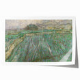 Extra large rolled canvas print featuring a Van Gogh-inspired floral design in vibrant colors.