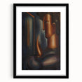 Modern Wall Art - Abstract Before the Mirror Portrait in Subtle Tones