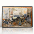 Modern Expressionist Art - Abstract Dramatic Scene Wall Decor