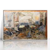 Modern Expressionist Art - Abstract Dramatic Scene Wall Decor