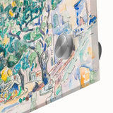 Modern Cityscape Art - Vibrant Antibes Wall Decor