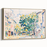 Modern Cityscape Art - Vibrant Antibes Wall Decor