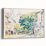 Modern Cityscape Art - Vibrant Antibes Wall Decor