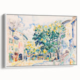 Modern Cityscape Art - Vibrant Antibes Wall Decor
