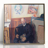 Modern Wall Art – Pierre Bonnard’s "Portrait of Ambroise Vollard with a Cat" (1924)
