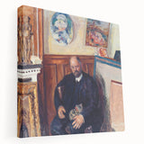 Modern Wall Art – Pierre Bonnard’s "Portrait of Ambroise Vollard with a Cat" (1924)